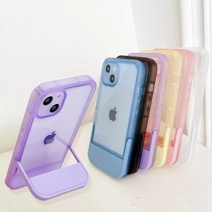 Apple iPhone 13/iPhone 13pro, TPU+ PC용 듀얼 케이스, 스탠드 케이스